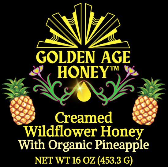 Creamed Wildflower Honey with Organic Pineapple