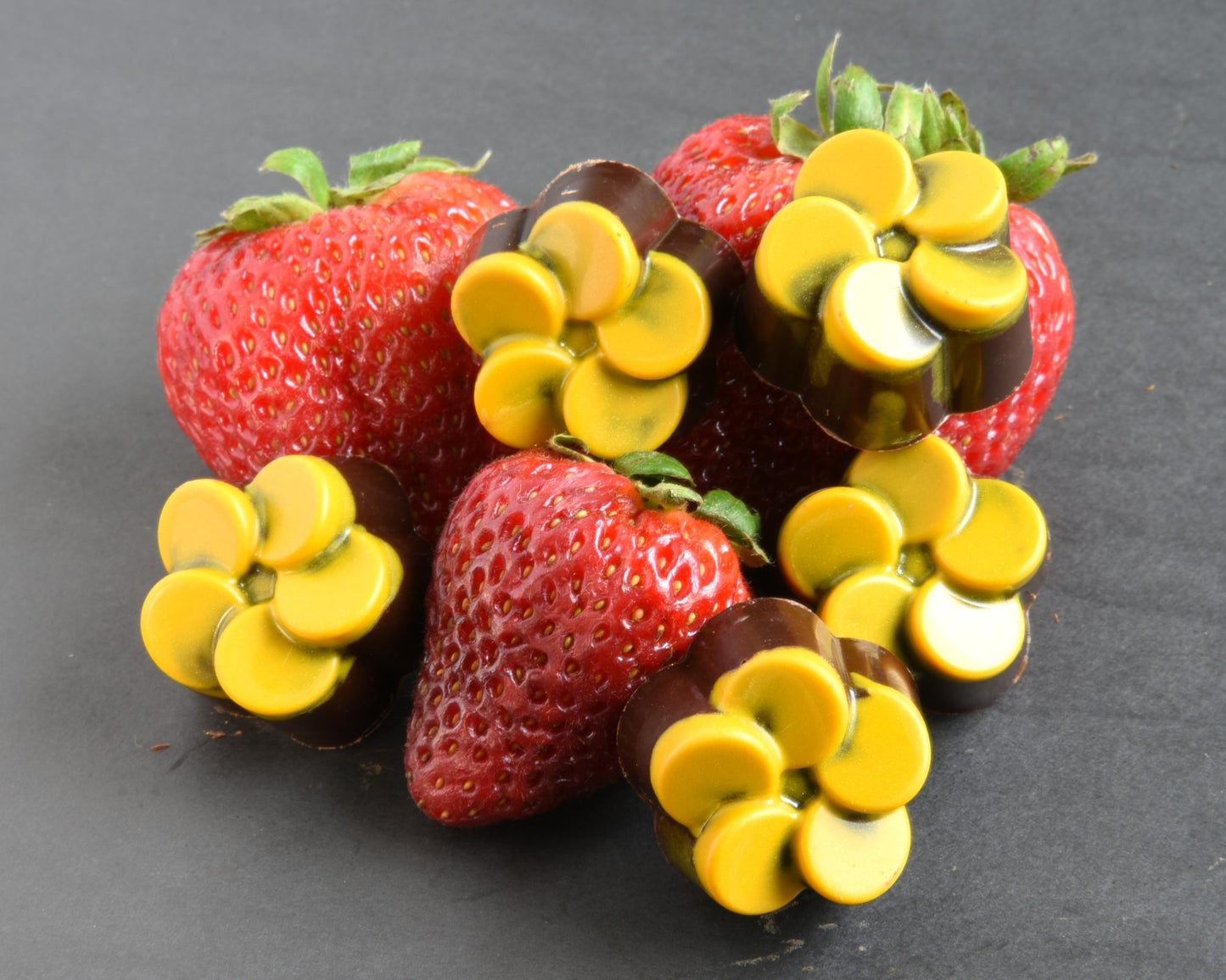 Organic Strawberry Creamed Wildflower Honey Chocolates