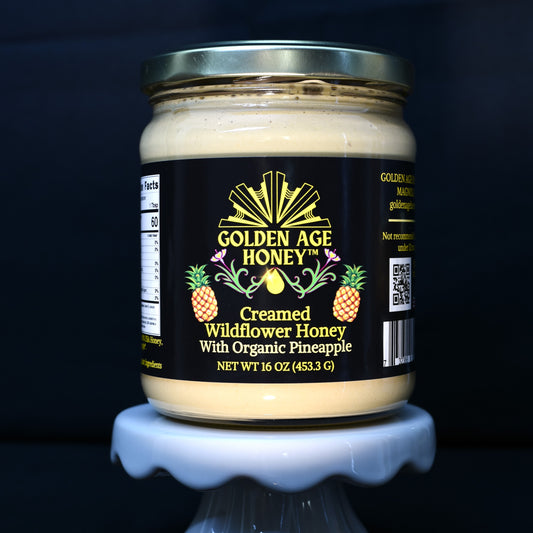 Creamed Wildflower Honey with Organic Pineapple