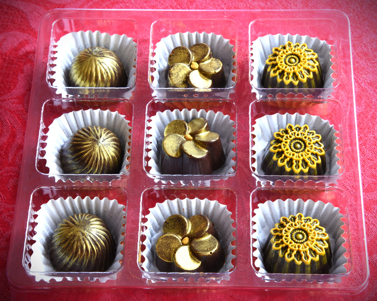 Organic Peach Creamed Wildflower Honey Chocolates