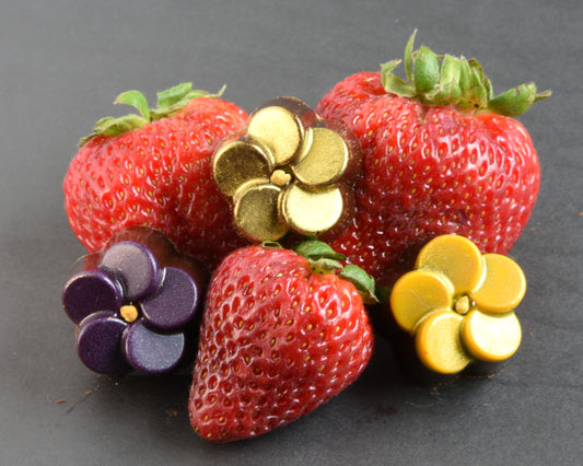 Organic Strawberry Creamed Wildflower Honey Chocolates
